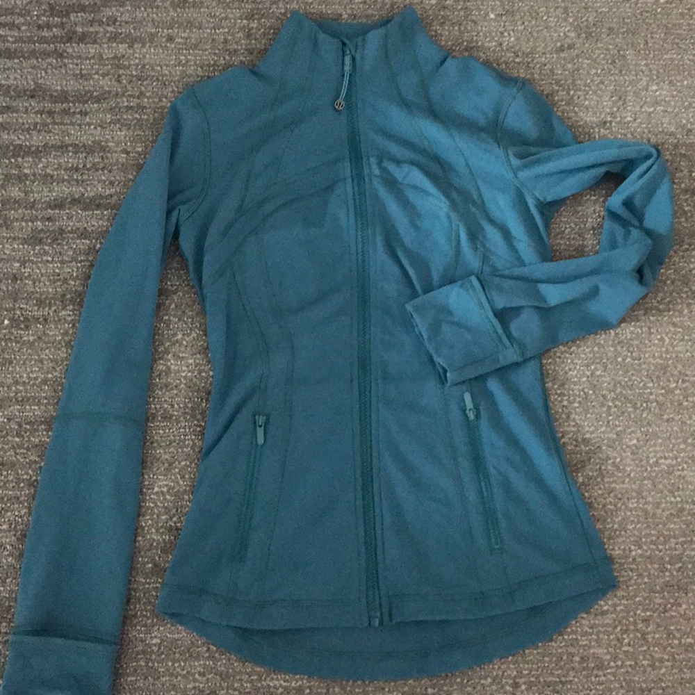 Mint Condition Teal Size 6 Lululemon Define Jacket